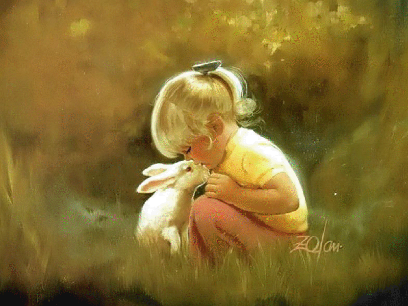 Pintura de la niñez